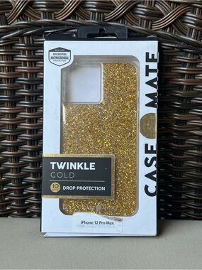 *FREE Casemate Gold Twinkle Phone Case for iPhone 12 Pro Max*